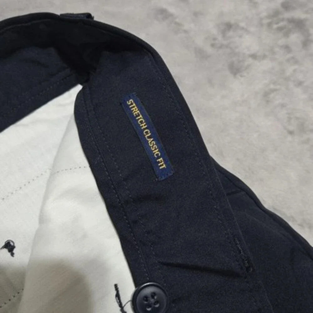 Polo Ralph Lauren Men's Classic Fit Performance Golf Shorts Navy Blue Stretch 34